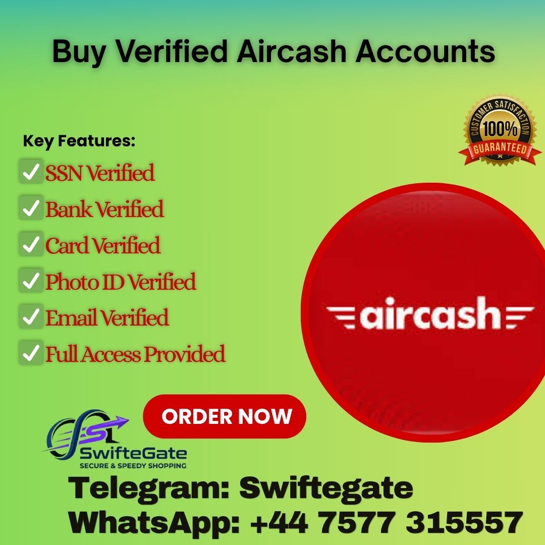 Buy Verified Aircash Accounts