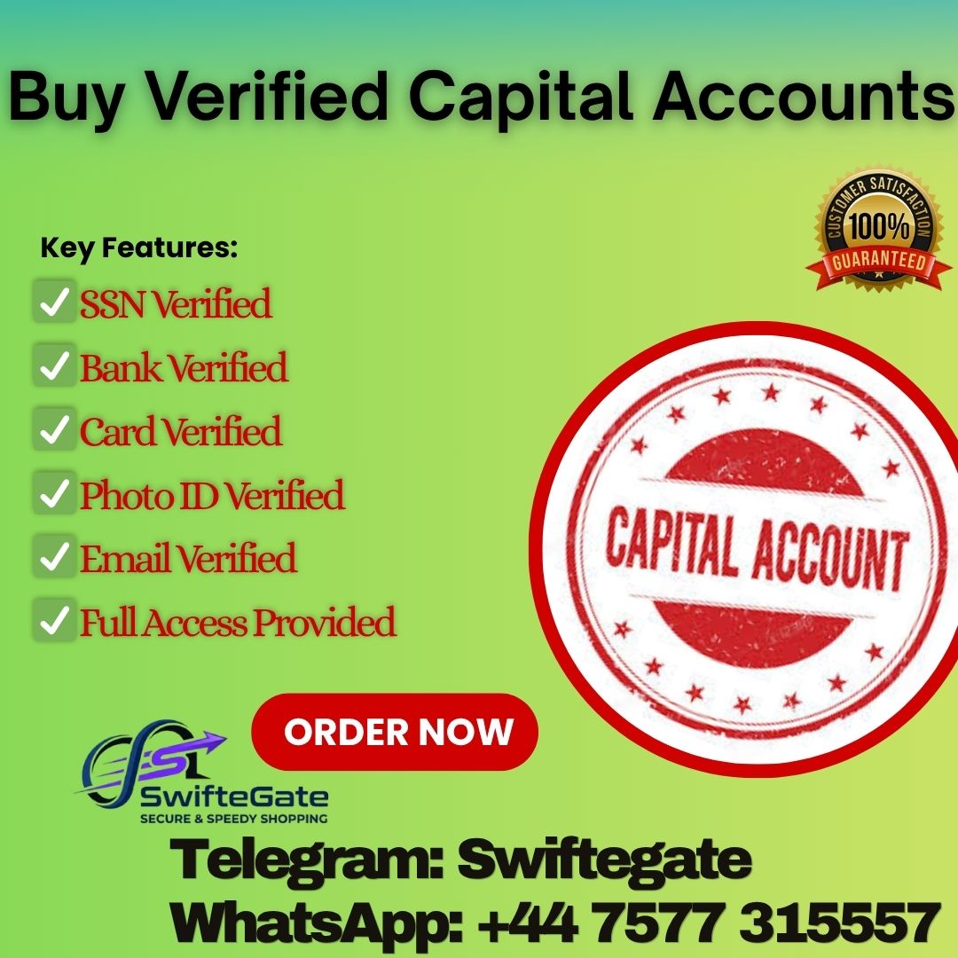 Buy Verified Capital Accounts