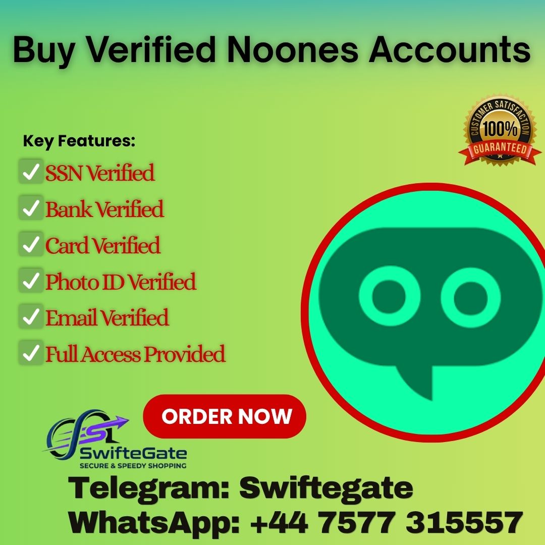 Buy Verified Noones Accounts