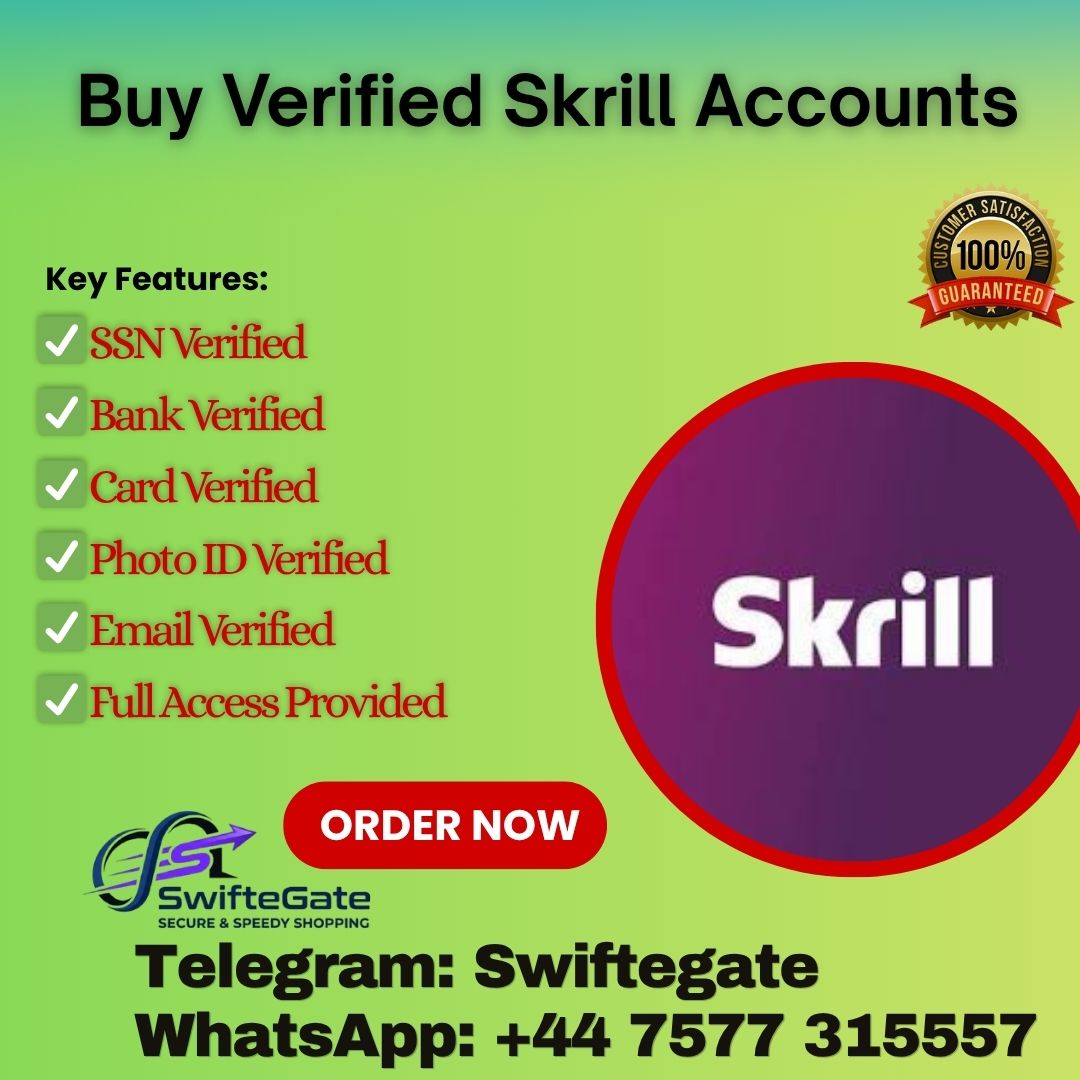 Buy Verified Skrill Accounts