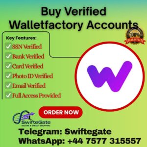 Buy Verified Walletfactory Accounts