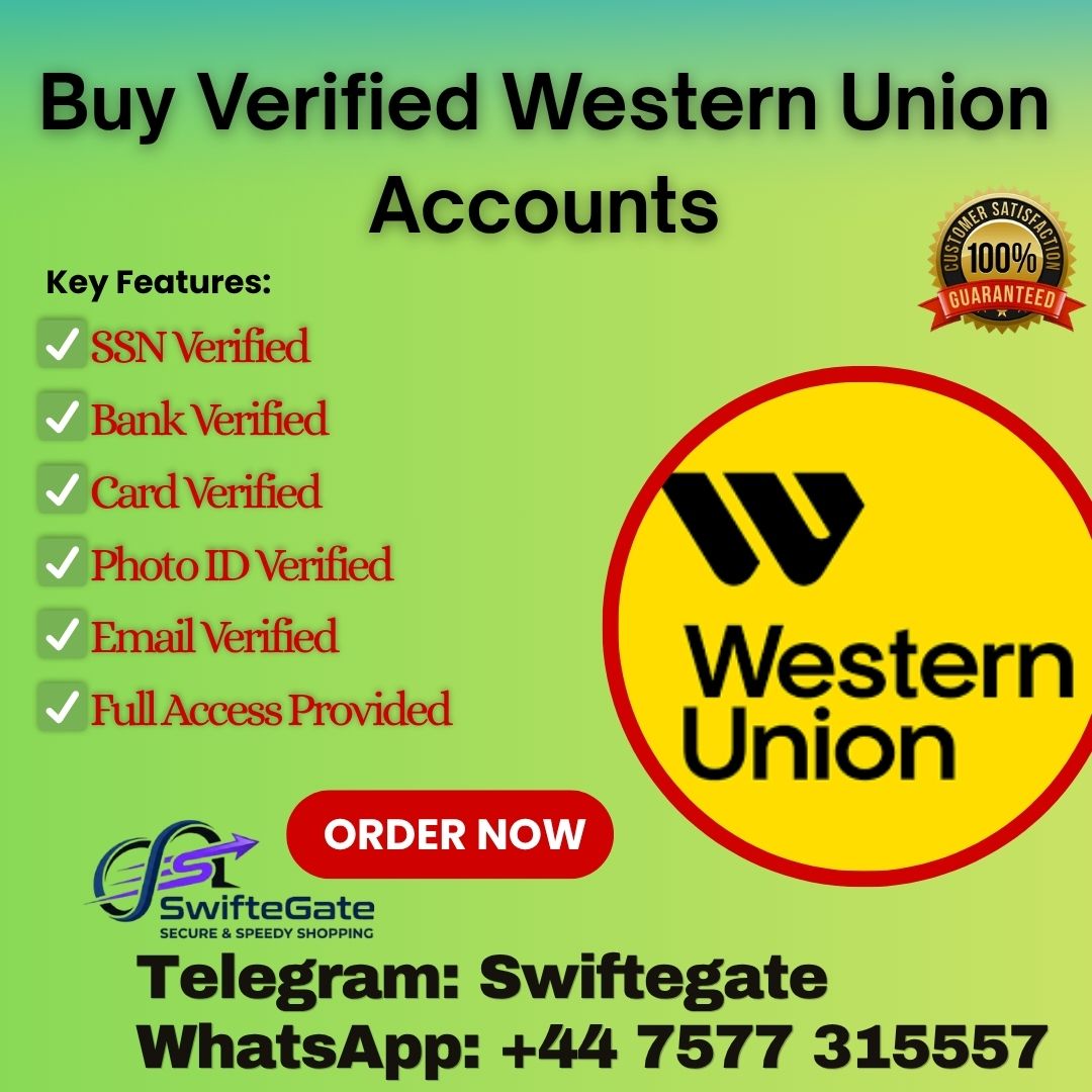 Buy Verified Western Union Accounts